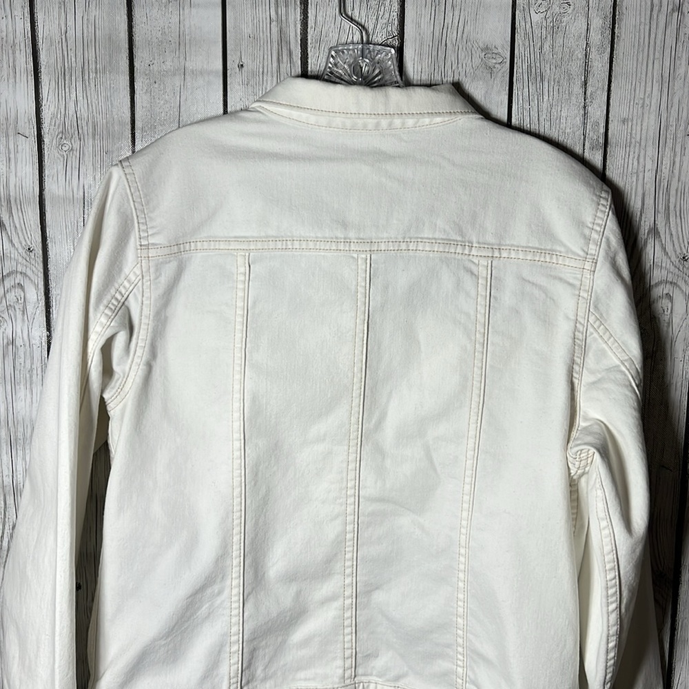 Carhartt White Jacket Sz Large 12/14 - Picture 8 of 12